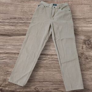 Ralph Lauren Tan Mom High Rise Jeans